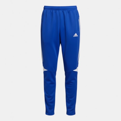 Adidas Performance Training Pants Blue White Details 2XL Pre Owned